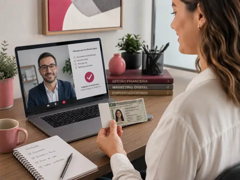 Validação por videoconferência para emissão ou renovação de certificado digital